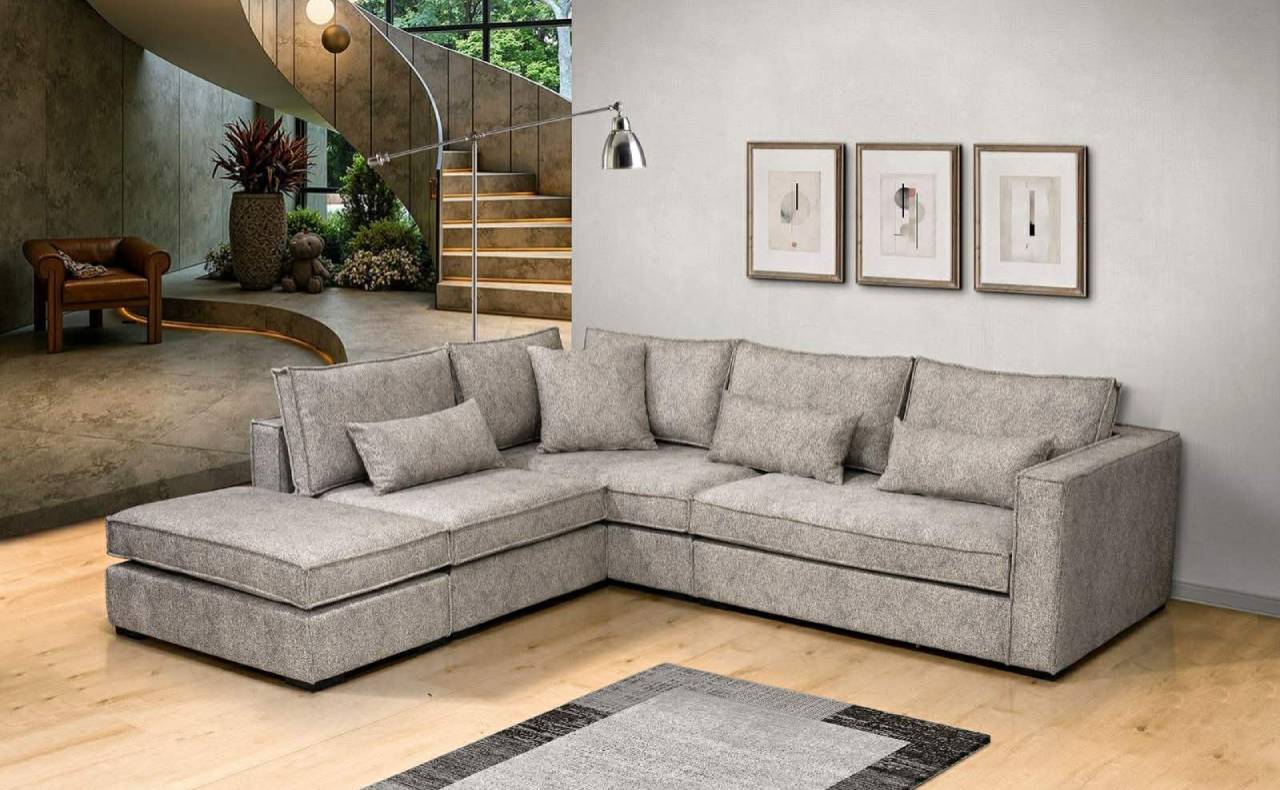 Γωνιακός καναπές ΚΛΕΙ 150